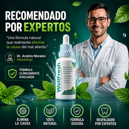 WellFresh® Gotas de Frescura Bucal
