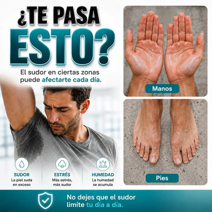 Axilas Secas, Confianza TOTAL: SWEATOFF®