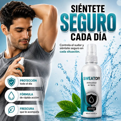 Axilas Secas, Confianza TOTAL: SWEATOFF®