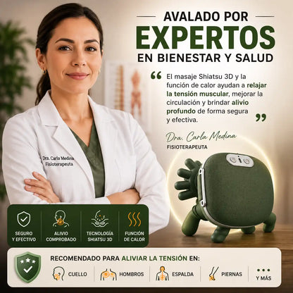 Masajeador de cuello y espalda