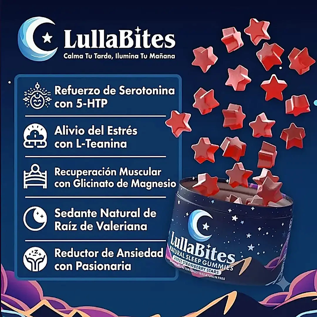 LullaBites® Para noches sin interrupciones